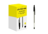 50 Stylos bille noir - pointe conique de 1 mm - Les Prix Mini en promo chez Bureau Vallée 50 Stylos bille noir - pointe conique de 1 mm - Les Prix Mini dans le catalogue Bureau Vallée