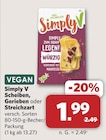 Scheiben von Simply V für 1,99 € bei combi im Angebot Scheiben von Simply V im aktuellen combi Prospekt