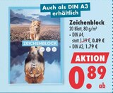 Zeichenblock Angebote bei Mäc-Geiz Dresden für 0,89 €