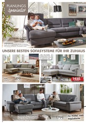 Aktueller Uni Polster Prospekt mit Couch, "Zeit für neue Lieblingsplätze", Seite 2