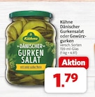 Dänischer Gurkensalat im Angebot bei nah&frisch in Münster Dänischer Gurkensalat Angebote von Kühne bei nah&frisch Münster für 1,79 €