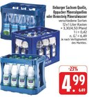 EDEKA - Mineralwasser Angebot im Prospekt Mineralwasser bei EDEKA im Prospekt "" für 4,99 €