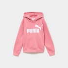 Sweat hoodie molleton 1 poche Puma vieux rose fille dans le catalogue La Halle