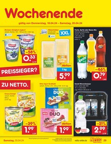 Coca Cola im Netto Marken-Discount Prospekt "Aktuelle Angebote" mit 49 Seiten (Bocholt)