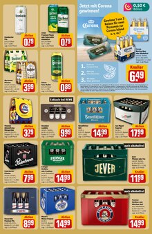 Bier im REWE Prospekt "Dein Markt" mit 42 Seiten (Rodgau)