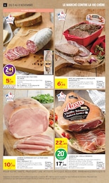 Prix et réduction Jambon sec dans le prospectus Intermarché Super en cours Offre Jambon sec dans le catalogue Intermarché Super du moment à la page 6