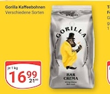 Kaffeebohnen im Angebot bei GLOBUS in Braunschweig Kaffeebohnen Angebote von Gorilla bei GLOBUS Braunschweig für 16,99 €