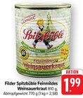 EDEKA - Feinmildes Weinsauerkraut Angebot im Prospekt Feinmildes Weinsauerkraut bei EDEKA im Prospekt "" für 1,99 €