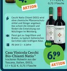 Rotwein im tegut Prospekt Bio-Chianti Natio von Casa Vinicola Cecchi im aktuellen tegut Prospekt für 6,99 €