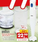 Stabmixer MultiQuick 1 „MQ 10.201 P“ Angebote von Braun bei Netto Marken-Discount Ulm für 22,99 €