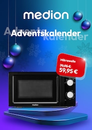 Adventskalender Angebot im aktuellen Medion Prospekt auf Seite 1