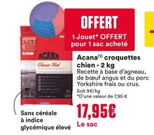 Croquettes chien - 2 kg - Animalis à Paris Croquettes chien - 2 kg en promo chez Animalis Paris à 17,95 €