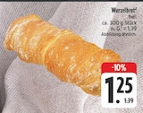 Aktuelles Wurzelbrot hell Angebot bei EDEKA in Leipzig ab 1,25 €
