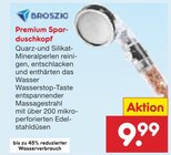 Premium Sparduschkopf im Angebot bei Netto Marken-Discount in Bautzen Premium Sparduschkopf Angebote von Broszio bei Netto Marken-Discount Bautzen für 9,99 €