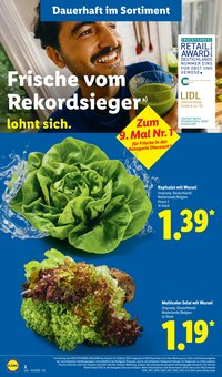 Salat im Lidl Prospekt "LIDL LOHNT SICH" mit 73 Seiten (Duisburg)