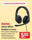 hama Stereo-Office-Headset HS-USB300 im Angebot bei famila Nordost in Elmshorn hama Stereo-Office-Headset HS-USB300 Angebote bei famila Nordost Elmshorn für 5,00 €
