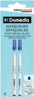 Marqueurs Effaçables Pointe Fine Bleu - DOMÉDIA - Intermarché Super Marqueurs Effaçables Pointe Fine Bleu - DOMÉDIA à 0,63 € dans le catalogue Intermarché Super