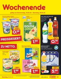 Netto Marken-Discount Coca Cola im Prospekt 