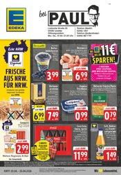 Aktueller EDEKA Prospekt mit Cola, "Aktuelle Angebote", Seite 1