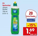 Spülmittel von Fit im aktuellen Netto Marken-Discount Prospekt