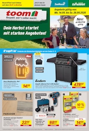 Grill im toom Baumarkt Prospekt in Karlsruhe Aktueller toom Baumarkt Prospekt mit Grill, "Respekt, wer's selber macht.", Seite 5
