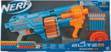 Pistolet elite 2.0 shockwave rd-15 - NERF en promo chez Carrefour Nancy à 14,99 €