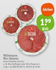 Bio-Salami im Angebot bei tegut in Bensheim Bio-Salami Angebote von Wiltmann bei tegut Bensheim für 1,99 €