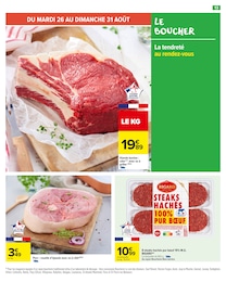 Offre Steak dans le catalogue Carrefour Market du moment à la page 15