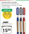 Schreiblernfüller ABC rot Angebote von Lamy bei GLOBUS Jena für 15,90 €