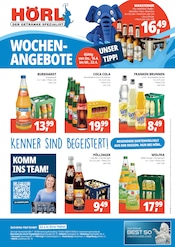 Getränke Hörl Getränkemärkte Prospekt der aktuellen Woche mit 2 Seiten, gültig von 16.04.2026 bis 22.04.2026, in Mainburg und Umgebung Aktueller Getränke Hörl Getränkemärkte Prospekt in Mainburg und Umgebung, "HÖRL. DER GETRÄNKE SPEZIALIST" mit 2 Seiten, 16.04.2026 - 22.04.2026