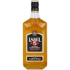 Blended Scotch Whisky - LABEL 5 en promo chez Carrefour Chambéry à 13,65 €