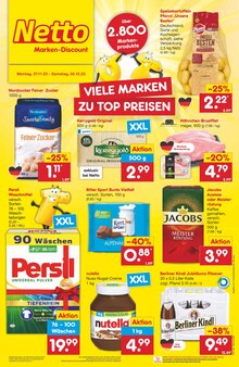 Netto Marken-Discount Prospekt der Woche "Aktuelle Angebote" Seite 1, 27.11.2023 bis 02.12.2023 für Eberswalde Aktueller Netto Marken-Discount Prospekt "Aktuelle Angebote" Seite 1 von 61 Seiten für Eberswalde