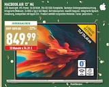 MacBook Air 13" M4 Angebote von Apple bei Marktkauf Neuss für 849,99 €