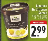 Aktuelle Bio Eis Angebote bei E center in Wuppertal Aktuelles Bio Zitronen Sorbet Angebot bei E center in Wuppertal ab 2,99 €