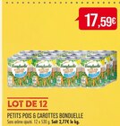 Promo PETITS POIS & CAROTTES à 17,59 € dans le catalogue Supermarchés Match à Châlons-en-Champagne