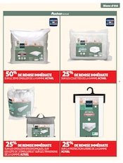 Promos Couette dans le catalogue "COLLECTION BLANC D'ÉTÉ" de Auchan Hypermarché Couette en promo dans le catalogue Auchan Hypermarché à la page 9