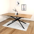 Table 6/8 pers pieds croises à B&M dans Roncq