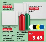 Leinwand Angebote von TALENTUS bei Kaufland Wuppertal für 3,49 €