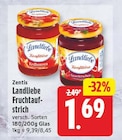 Fruchtaufstrich Erdbeeren von Landliebe für 1,69 € bei EDEKA im Angebot Fruchtaufstrich Erdbeeren von Landliebe im aktuellen EDEKA Prospekt