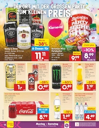 Gerolsteiner Angebot im aktuellen Netto Marken-Discount Prospekt auf Seite 14