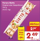 Giotto Angebote von Ferrero bei Netto Marken-Discount Erfurt für 2,49 €