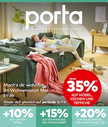 porta Möbel Prospekt für Hoppegarten (Mark): Mach's dir wohnlich. Im Wohnemonat Mai., 8 Seiten, 09.05.2022 - 22.05.2022