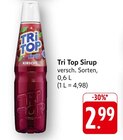Sirup im Angebot bei E center in Bietigheim-Bissingen Sirup Angebote von Tri Top bei E center Bietigheim-Bissingen für 2,99 €