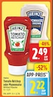 Tomato Ketchup von Heinz für 2,22 € bei EDEKA im Angebot Tomato Ketchup von Heinz im aktuellen EDEKA Prospekt