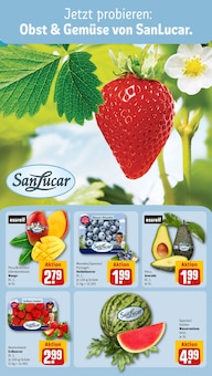 Erdbeeren im aktuellen REWE Prospekt (Mannheim) Erdbeeren im REWE Prospekt "Dein Markt" mit 20 Seiten (Mannheim)