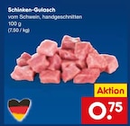 Schinken-Gulasch Angebote bei Netto Marken-Discount Mühlhausen für 0,75 €