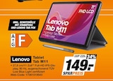 Tablet Tab M11 im Angebot bei expert in Hof Tablet Tab M11 Angebote von Lenovo bei expert Hof für 149,00 €