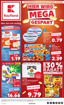 Kaufland Prospekt der Woche "Aktuelle Angebote" Seite 1, 09.01.2025 bis 15.01.2025 für Oschersleben Aktueller Kaufland Prospekt "Aktuelle Angebote" Seite 1 von 56 Seiten für Oschersleben