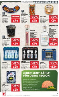 Gin im Kaufland Prospekt "Hier bin ich richtig" mit 75 Seiten (Hannover)
