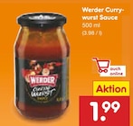 Currywurst Sauce im Angebot bei Netto Marken-Discount in Aachen Currywurst Sauce Angebote von Werder bei Netto Marken-Discount Aachen für 1,99 €